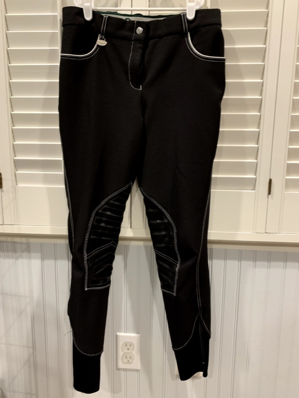 USG Reitsport Equestrian Breeches Black - Women size 26